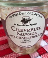 Chevreuil sauvage aux chanterelles