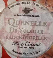 Quenelle de volaille sauce morille