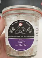 Rillettes de truite aux myrtilles