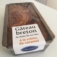 Gateau Breton de Belle-île-en-mer à la crème de caramel