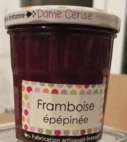 Confiture framboise épépinée