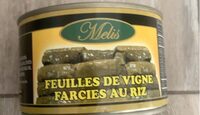 Feuilles de vigne farcies au riz