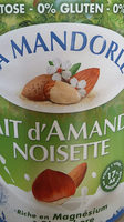 Lait d'amande noisette en poudre