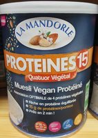 Protéines 15 Quatuor Végétal Muesli Vegan Protéiné