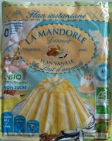 Flan vanille au lait d'amande