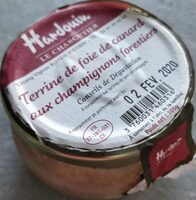 Terrine de foie de canard aux champignons forestiers