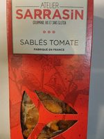 Biscuit Sablé Sarrasin Tomate