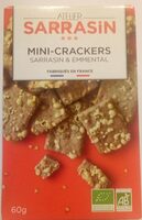 Mini-Crackers Sarrasin Emmental
