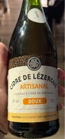 Cidre de Lézergué, doux