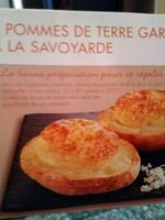 4 pommes de terre garnies à la savoyarde