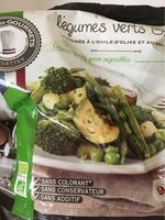 Poelé de legume verts bio