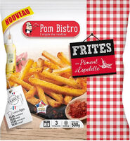 Frites au piment d’Espelette
