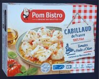 Cabillaut de France 100% Filet, tomates et huile d’olive