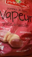 Pomme de terre vapeur gratin, à rissoler