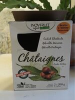 Châtaignes Pelées Cuites Sous Vide