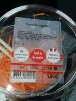 Carottes râpées