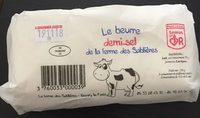 Le beurre demi-sel de la ferme des Sablières