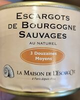 Escargots de Bourgogne sauvages