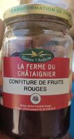 Confiture de fruits rouges