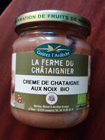 Crème de châtaigne aux noix bio