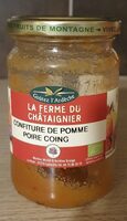 Confiture de pommes poire coing