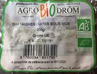 Chataignes cuites sous vide