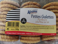 Petites Galettes Pur beurre à la fleur de sel