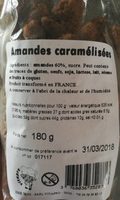 Amandes caramélisées