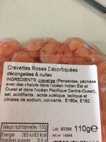 Crevette Rose Decort.110G,