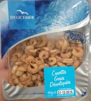 Crevettes grises décortiquées