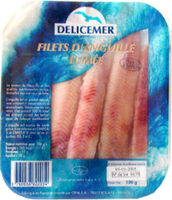 Filets d'anguille fumée