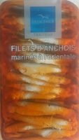 Filets d'anchois marinés à l'orientale