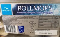 Filet de harengs marinés