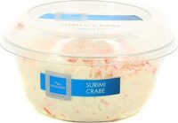 Tartinable surimi crabe