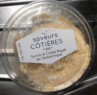 Surimi & Crabe royal de l'Antarctique
