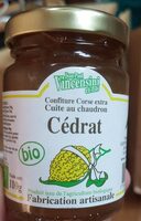 Confiture corse bio au cedrat