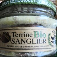 Terrine Bio sanglier