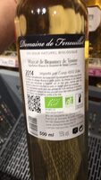 Domaine de Fenouillet Muscat de Beaumes de Venise VIN DOUX NAUTREL BIOLOGIQUE 2014