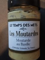Moutarde au basilic