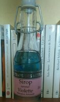 Sirop saveur violette