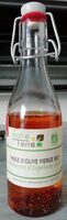 Huile d'olive vierge bio au piment d'espelette AOC