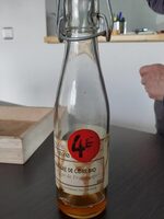 Vinaigre de cidre bio à la pulpe de framboise