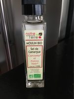 Sel de camargue curcuma et poivre noir