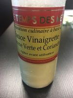 Vinaigrette pomme verte-coriandre