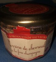 Terrines de chevreuil à la fine Champagne