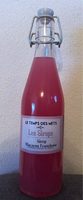 Sirop macaron framboise