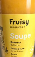 Soupe butternut patate douce cumin