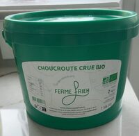 Choucroute, crue bio