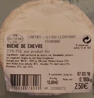 Bûche De Chèvre 23% M.G.