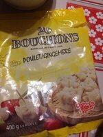 20 Bouchons Poulet Gingembre